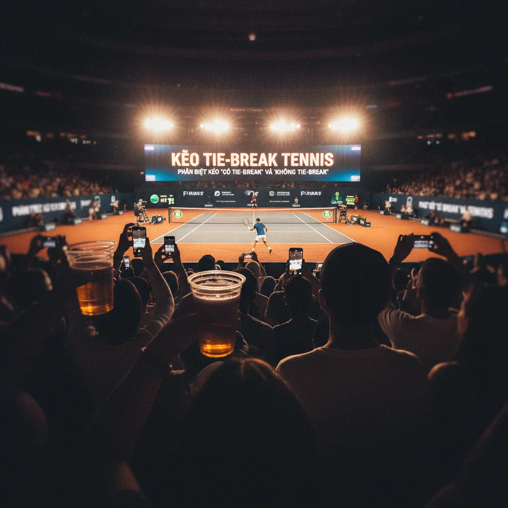 Trận đấu tennis trên mặt sân cỏ