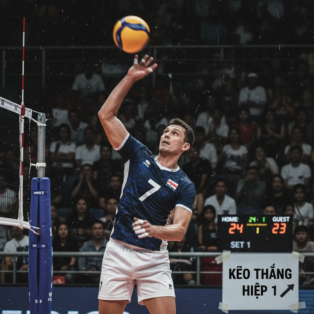 Tại sao Kèo Thắng Hiệp 1 Bóng Chuyền Lại Đặc Biệt Hấp Dẫn?
