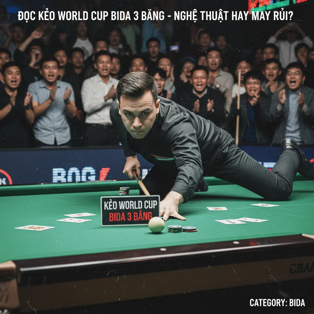 Đọc Kèo World Cup Bida 3 Băng - Nghệ Thuật Hay May Rủi?