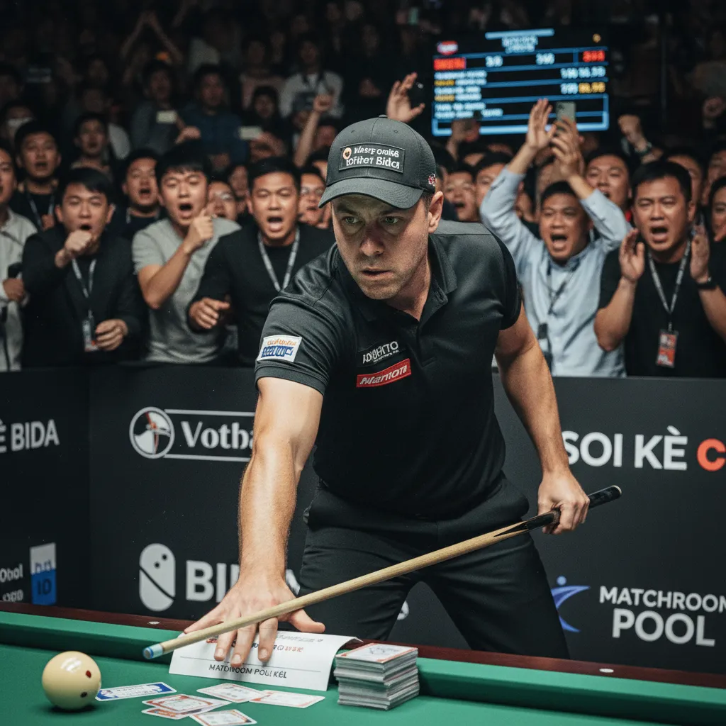 Tại sao kèo Matchroom Pool lại "khoai" nhưng hấp dẫn?