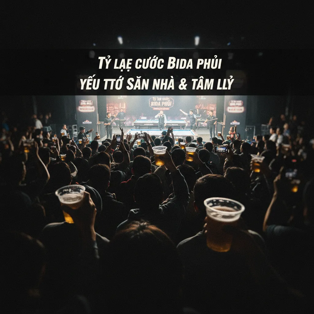 Cơ thủ tập trung trước một cú đánh quyết định